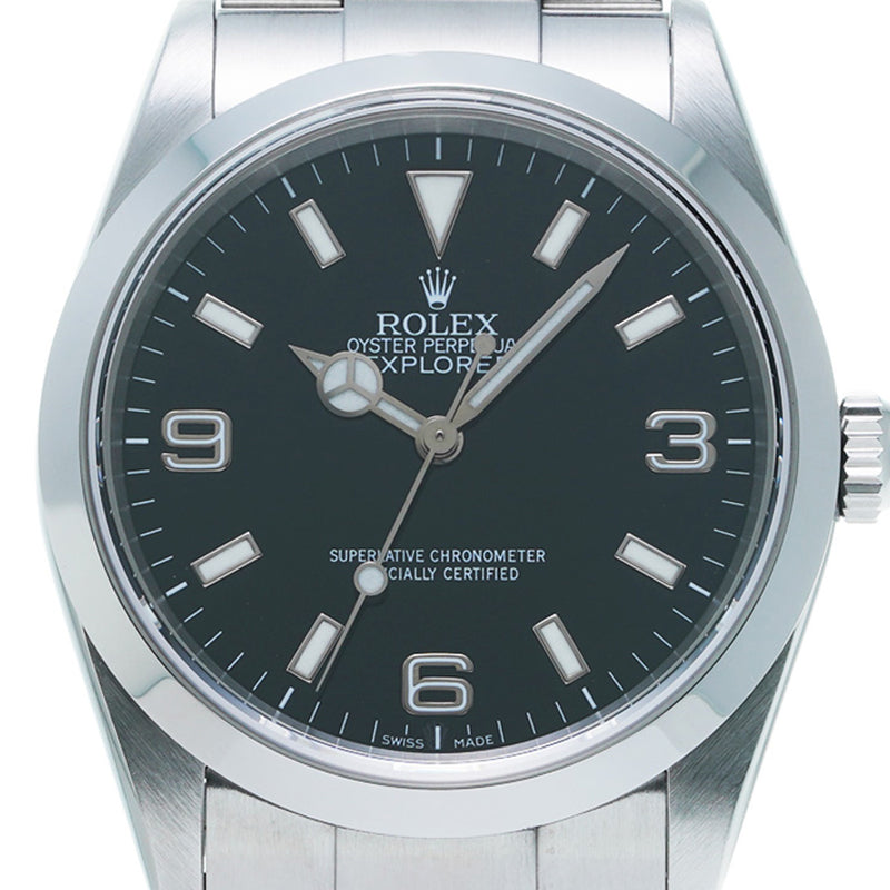 ROLEX ロレックス エクスプローラー1 114270 メンズ SS 腕時計 自動巻き Aランク 中古 銀蔵
