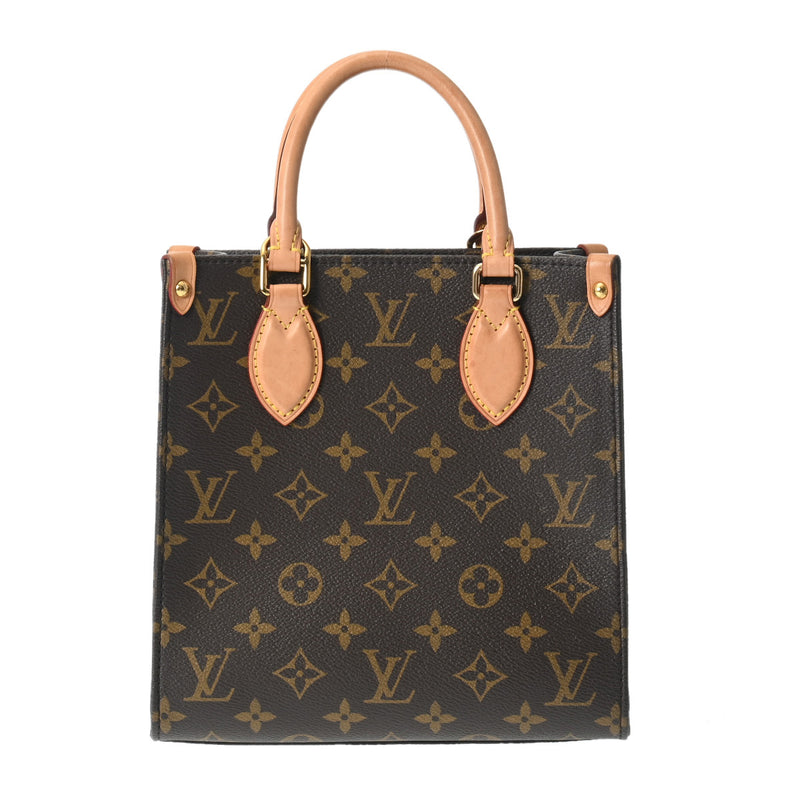 LOUIS VUITTON ルイヴィトン モノグラム サックプラ BB 旧型 2WAY ブラウン M45847 ユニセックス モノグラムキャンバス トートバッグ ABランク 中古 銀蔵