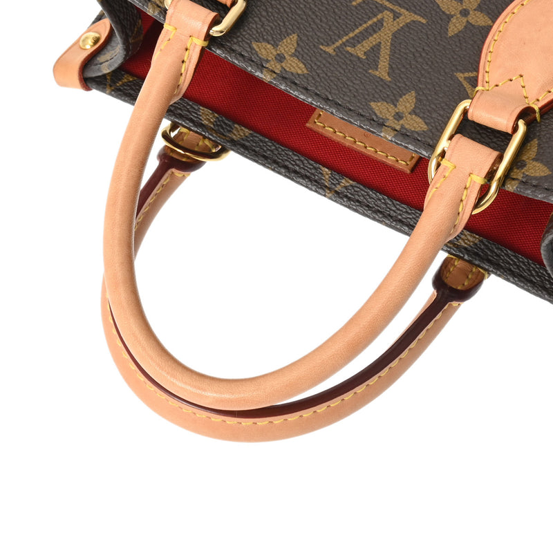 LOUIS VUITTON ルイヴィトン モノグラム サックプラ BB 旧型 2WAY ブラウン M45847 ユニセックス モノグラムキャンバス トートバッグ ABランク 中古 銀蔵