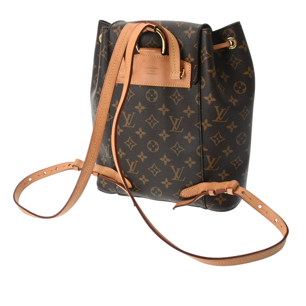 LOUIS VUITTON ルイヴィトン モノグラム モンスリー ブラウン M43431 ユニセックス モノグラムキャンバス リュック・デイパック ABランク 中古 銀蔵