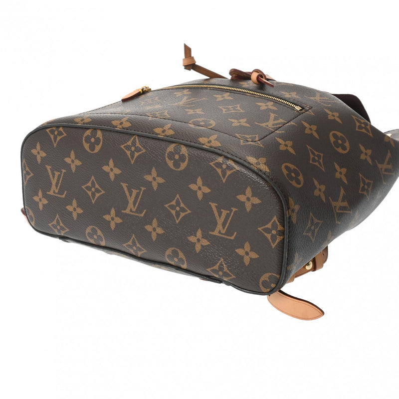 LOUIS VUITTON ルイヴィトン モノグラム モンスリー ブラウン M43431 ユニセックス モノグラムキャンバス リュック・デイパック ABランク 中古 銀蔵