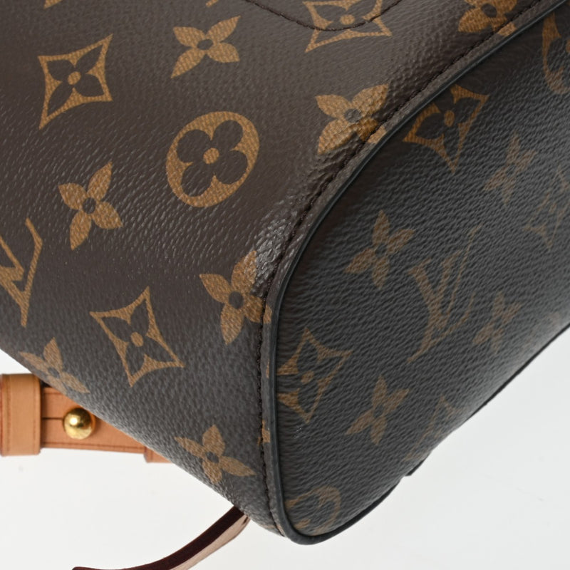 LOUIS VUITTON ルイヴィトン モノグラム モンスリー ブラウン M43431 ユニセックス モノグラムキャンバス リュック・デイパック ABランク 中古 銀蔵