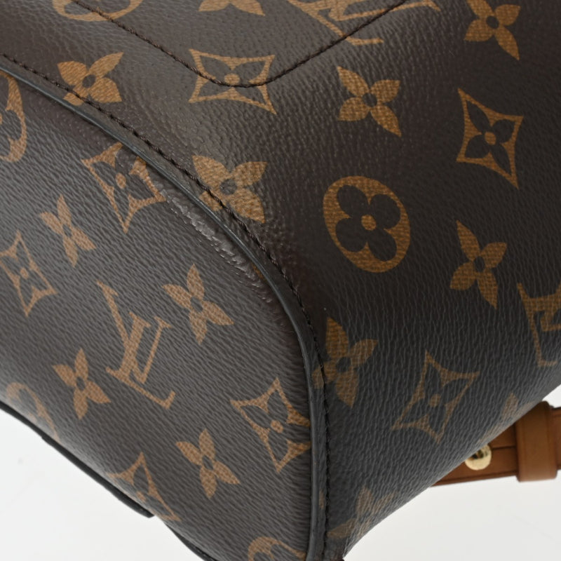 LOUIS VUITTON ルイヴィトン モノグラム モンスリー ブラウン M43431 ユニセックス モノグラムキャンバス リュック・デイパック ABランク 中古 銀蔵