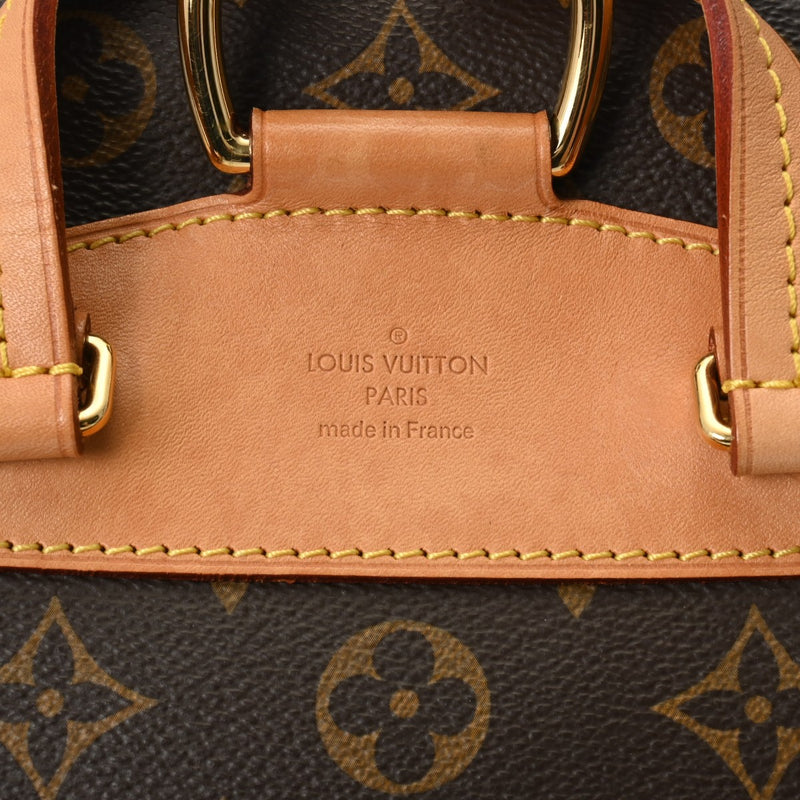 LOUIS VUITTON ルイヴィトン モノグラム モンスリー ブラウン M43431 ユニセックス モノグラムキャンバス リュック・デイパック ABランク 中古 銀蔵