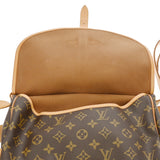 LOUIS VUITTON ルイヴィトン モノグラム ソミュール 30 ブラウン M42256 レディース モノグラムキャンバス ショルダーバッグ Bランク 中古 銀蔵