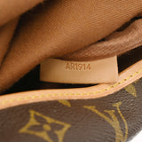 LOUIS VUITTON ルイヴィトン モノグラム ソミュール 30 ブラウン M42256 レディース モノグラムキャンバス ショルダーバッグ Bランク 中古 銀蔵