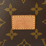 LOUIS VUITTON ルイヴィトン モノグラム ソミュール 30 ブラウン M42256 レディース モノグラムキャンバス ショルダーバッグ Bランク 中古 銀蔵