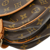 LOUIS VUITTON ルイヴィトン モノグラム ソミュール 30 ブラウン M42256 レディース モノグラムキャンバス ショルダーバッグ Bランク 中古 銀蔵