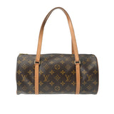 LOUIS VUITTON ルイヴィトン モノグラム パピヨン GM ブラウン M51385 レディース モノグラムキャンバス ハンドバッグ Bランク 中古 銀蔵