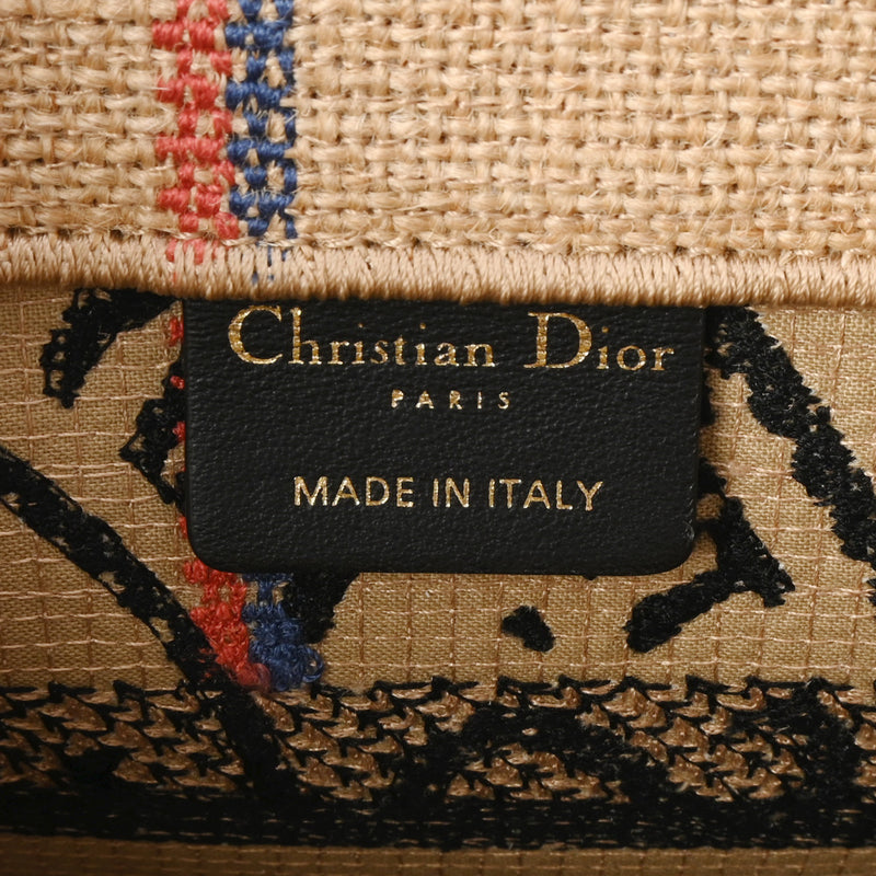 CHRISTIAN DIOR クリスチャンディオール ブックトート 27 ベージュ - レディース キャンバス ハンドバッグ Aランク 中古 銀蔵