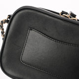 CHANEL シャネル カメラバッグ チェーンショルダー 黒 レディース ラムスキン ショルダーバッグ Aランク 中古 銀蔵