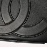CHANEL シャネル カメラバッグ チェーンショルダー 黒 レディース ラムスキン ショルダーバッグ Aランク 中古 銀蔵