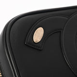 CHANEL シャネル カメラバッグ チェーンショルダー 黒 レディース ラムスキン ショルダーバッグ Aランク 中古 銀蔵