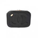 CHANEL シャネル カメラバッグ チェーンショルダー 黒 レディース ラムスキン ショルダーバッグ Aランク 中古 銀蔵