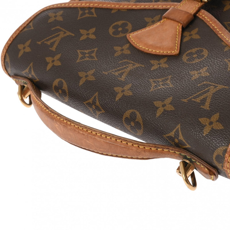 LOUIS VUITTON ルイヴィトン モノグラム ベルエア 2WAY ブラウン M51122 ユニセックス モノグラムキャンバス ハンドバッグ Cランク 中古 銀蔵