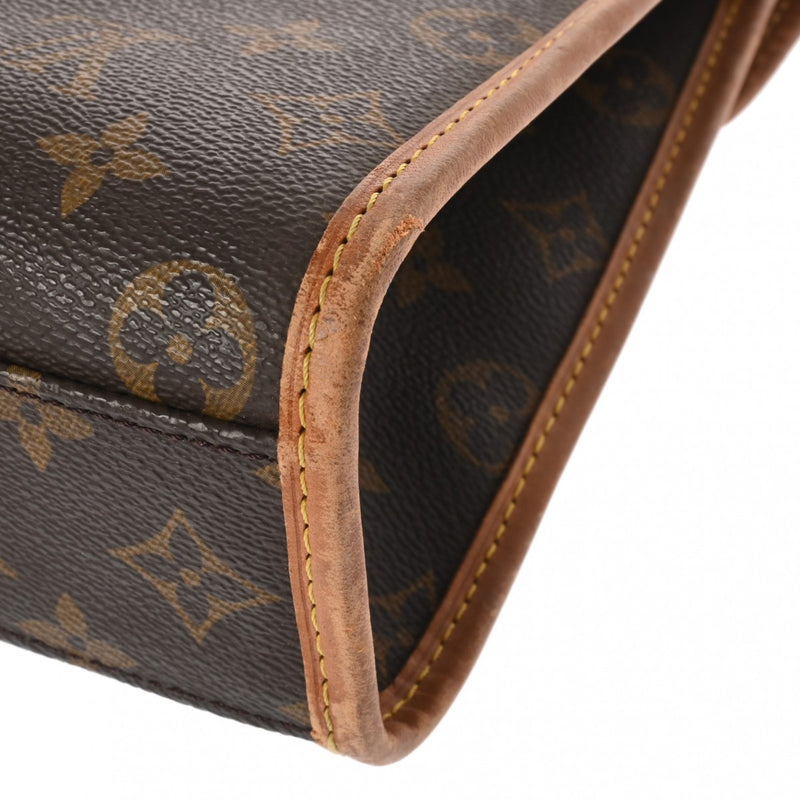 LOUIS VUITTON ルイヴィトン モノグラム ベルエア 2WAY ブラウン M51122 ユニセックス モノグラムキャンバス ハンドバッグ Cランク 中古 銀蔵