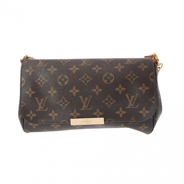 LOUIS VUITTON ルイヴィトン モノグラム フェイボリット MM 2WAY ブラウン M40718 レディース モノグラムキャンバス ショルダーバッグ Bランク 中古 銀蔵