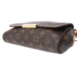 LOUIS VUITTON ルイヴィトン モノグラム フェイボリット MM 2WAY ブラウン M40718 レディース モノグラムキャンバス ショルダーバッグ Bランク 中古 銀蔵