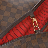 LOUIS VUITTON ルイヴィトン ダミエ ディライトフル PM セミショルダー ブラウン N41459 レディース ダミエキャンバス ショルダーバッグ Bランク 中古 銀蔵