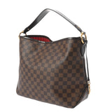LOUIS VUITTON ルイヴィトン ダミエ ディライトフル PM セミショルダー ブラウン N41459 レディース ダミエキャンバス ショルダーバッグ Bランク 中古 銀蔵