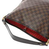 LOUIS VUITTON ルイヴィトン ダミエ ディライトフル PM セミショルダー ブラウン N41459 レディース ダミエキャンバス ショルダーバッグ Bランク 中古 銀蔵