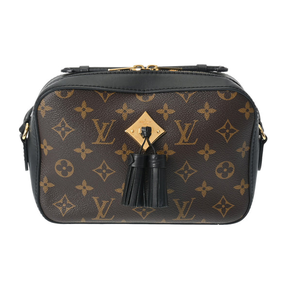 LOUIS VUITTON ルイヴィトン モノグラム サントンジュ ノワール M43555 レディース モノグラムキャンバス ショルダーバッグ Aランク 中古 銀蔵