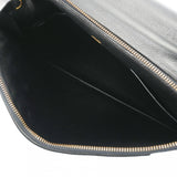 HERMES エルメス プレジデント 黒/緑/茶 ○R刻印(1988年頃)  メンズ ヴォーグレネ/リザード/ドブリス ビジネスバッグ ABランク 中古 銀蔵