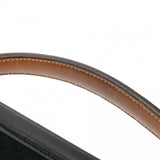 HERMES エルメス プレジデント 黒/緑/茶 ○R刻印(1988年頃)  メンズ ヴォーグレネ/リザード/ドブリス ビジネスバッグ ABランク 中古 銀蔵