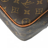 LOUIS VUITTON ルイヴィトン モノグラム シテ MM ブラウン M51182 レディース モノグラムキャンバス ハンドバッグ Bランク 中古 銀蔵