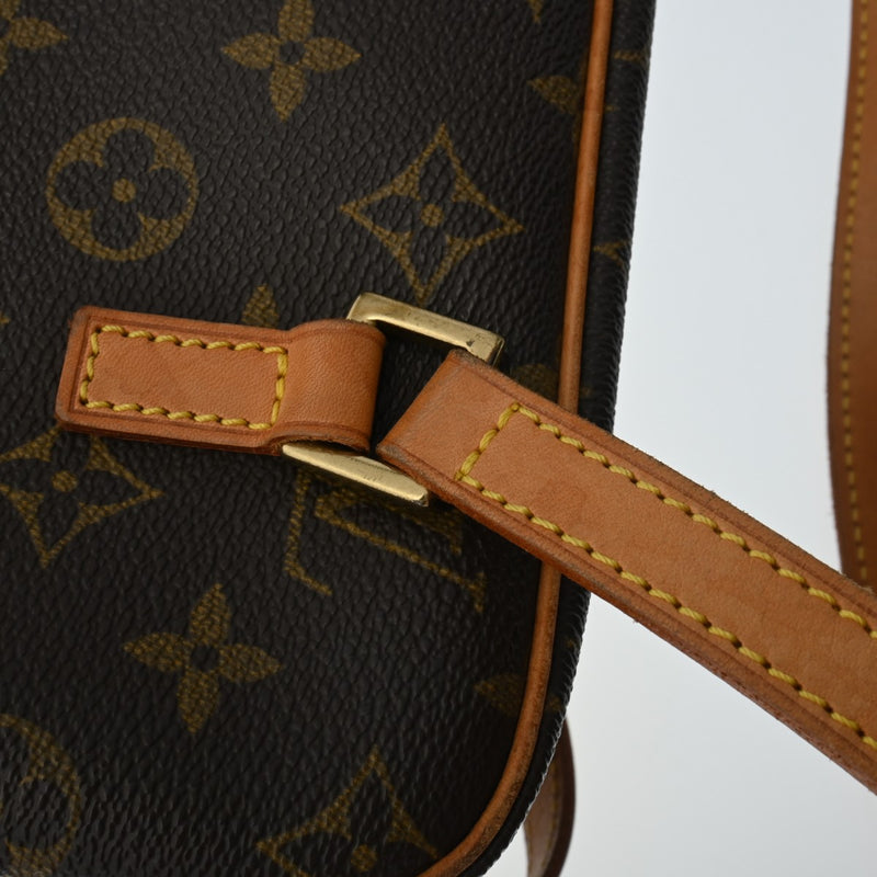 LOUIS VUITTON ルイヴィトン モノグラム シテ MM ブラウン M51182 レディース モノグラムキャンバス ハンドバッグ Bランク 中古 銀蔵