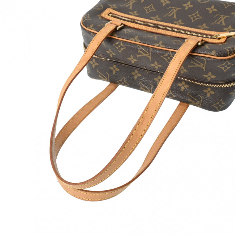 LOUIS VUITTON ルイヴィトン モノグラム シテ MM ブラウン M51182 レディース モノグラムキャンバス ハンドバッグ Bランク 中古 銀蔵