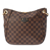 LOUIS VUITTON ルイヴィトン ダミエ サウスバンク ブラウン N42230 レディース ダミエキャンバス ショルダーバッグ Aランク 中古 銀蔵