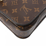 LOUIS VUITTON ルイヴィトン モノグラム ポシェットメティス MM 2WAY ブラウン M44875 レディース モノグラムキャンバス ハンドバッグ Aランク 中古 銀蔵