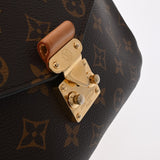 LOUIS VUITTON ルイヴィトン モノグラム ポシェットメティス MM 2WAY ブラウン M44875 レディース モノグラムキャンバス ハンドバッグ Aランク 中古 銀蔵