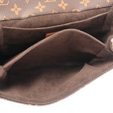 LOUIS VUITTON ルイヴィトン モノグラム ポシェットメティス MM 2WAY ブラウン M44875 レディース モノグラムキャンバス ハンドバッグ Aランク 中古 銀蔵