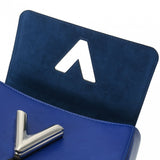 LOUIS VUITTON ルイヴィトン エピ ツイスト MM フラミンゴ ブルー レディース エピレザー ショルダーバッグ Aランク 中古 銀蔵