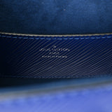 LOUIS VUITTON ルイヴィトン エピ ツイスト MM フラミンゴ ブルー レディース エピレザー ショルダーバッグ Aランク 中古 銀蔵