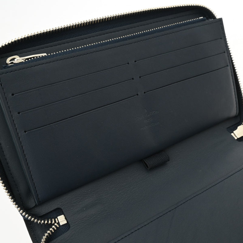 ルイヴィトン ジッピーオーガナイザー ダークブルー系 メンズ