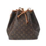 LOUIS VUITTON ルイヴィトン モノグラム プチノエ ブラウン M42226 レディース モノグラムキャンバス ショルダーバッグ Bランク 中古 銀蔵