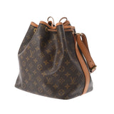 LOUIS VUITTON ルイヴィトン モノグラム プチノエ ブラウン M42226 レディース モノグラムキャンバス ショルダーバッグ Bランク 中古 銀蔵