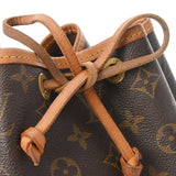 LOUIS VUITTON ルイヴィトン モノグラム プチノエ ブラウン M42226 レディース モノグラムキャンバス ショルダーバッグ Bランク 中古 銀蔵