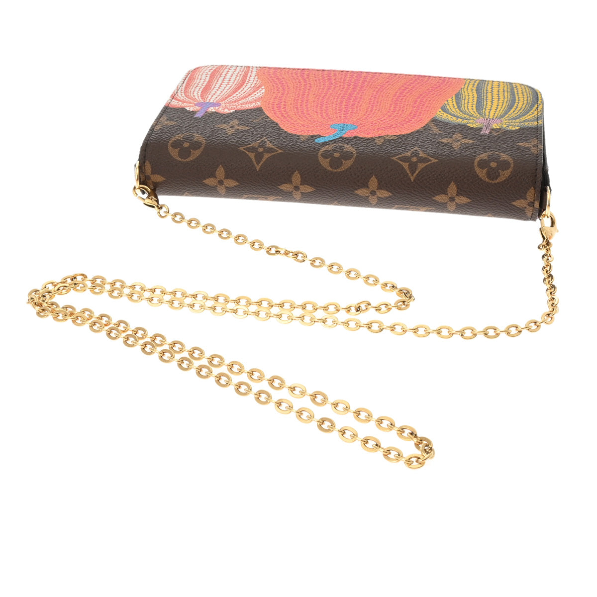 Louis Vuitton 草間彌生 ブラスレ・モノグラム チェーン 美品 箱