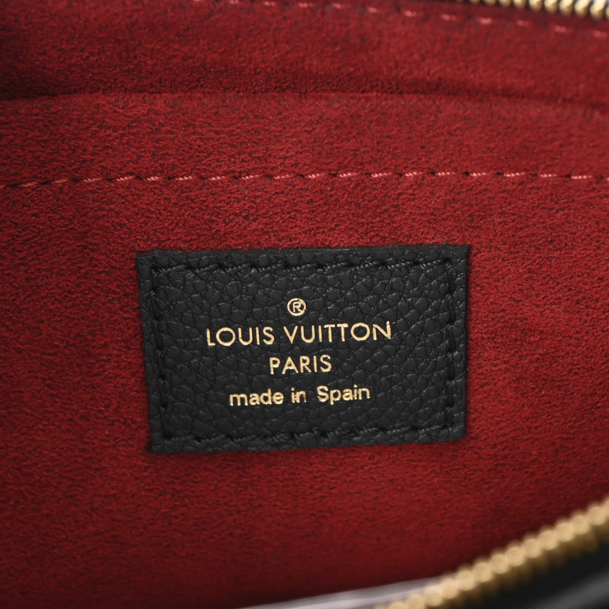 LOUIS VUITTON ルイヴィトン モノグラムアンプラント アンプラント ミュルティ ポシェット アクセソワール ブラック/ベージュ M45777 レディース レザー ショルダーバッグ 新同 中古  人気・おすすめ｜省スペース設計・旅行向けにおすすめ 公式 プライバシー配送 今だけ特典付き