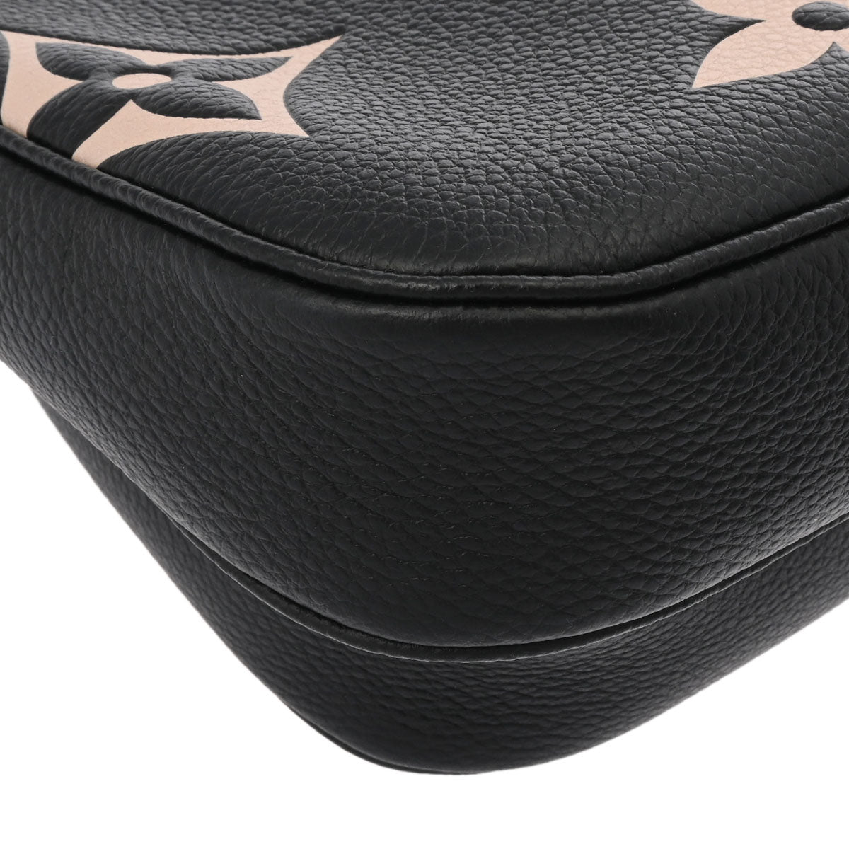 LOUIS VUITTON ルイヴィトン モノグラムアンプラント アンプラント ミュルティ ポシェット アクセソワール ブラック/ベージュ M45777 レディース レザー ショルダーバッグ 新同 中古  人気・おすすめ｜省スペース設計・旅行向けにおすすめ 公式 プライバシー配送 今だけ特典付き