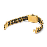 シャネル プルミエール Mサイズ H0001 ブラック レディース 腕時計 クォーツ 中古 銀蔵