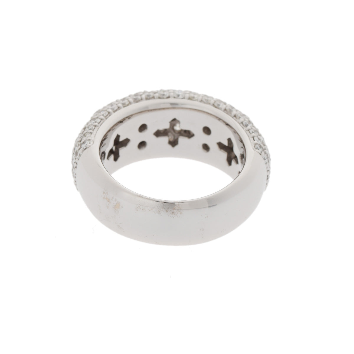 ポンテヴェキオ ダイヤモンド0.14ct リング　K18 ハーフエタニティ Ponte Vecchio（ポンテヴェキオ） リング ダイヤ ダイヤモンド 0.14ct