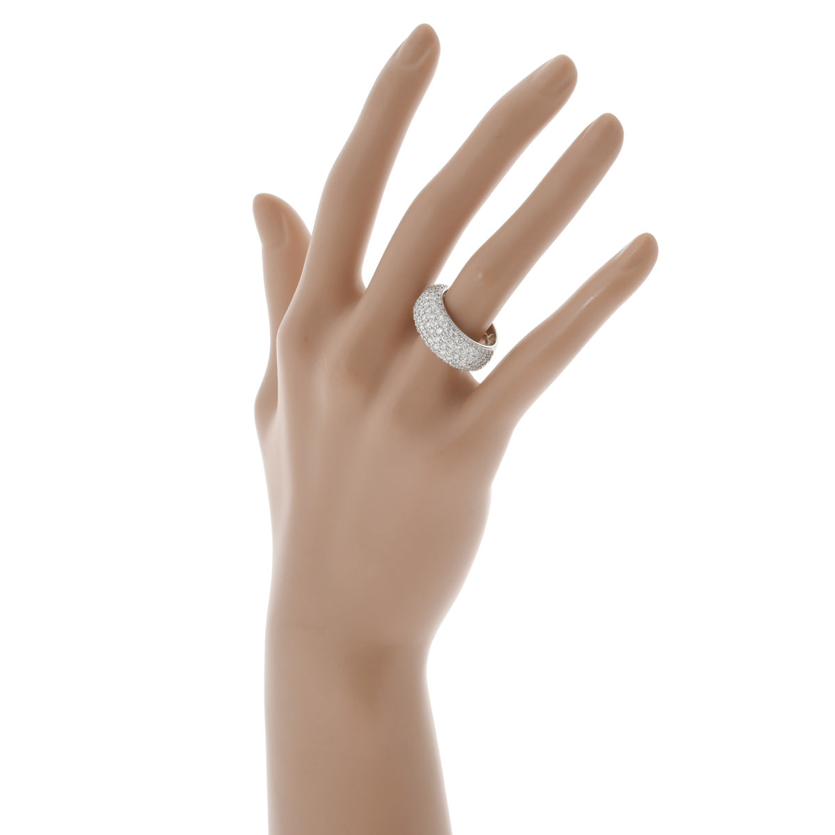 ポンテヴェキオ ダイヤモンド0.14ct リング　K18 ハーフエタニティ ポンテヴェキオ】愛用ハーフエタニティリング✨プチ後悔も | 毎日甘い