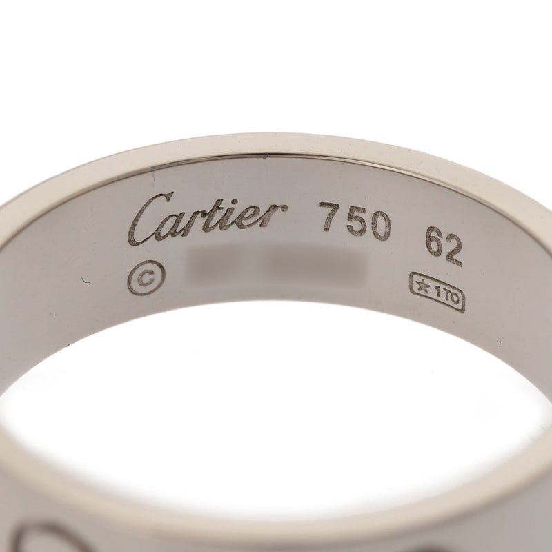 CARTIER カルティエ ラブリング #62 21.5号 ユニセックス K18ホワイトゴールド リング・指輪 Aランク 中古 銀蔵