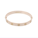 CARTIER カルティエ ラブ ブレスレット 旧型 #16 レディース K18イエローゴールド ブレスレット Aランク 中古 銀蔵