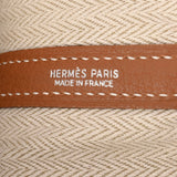 HERMES エルメス ガーデンパーティ PM ゴールド パラジウム金具 □N刻印(2010年頃) ユニセックス ネゴンダ ハンドバッグ Bランク 中古 銀蔵